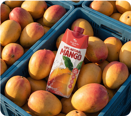 Mango, turned all the way up.