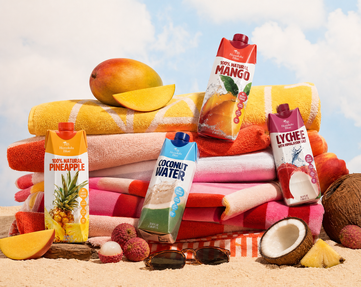 A little island escape in every sip