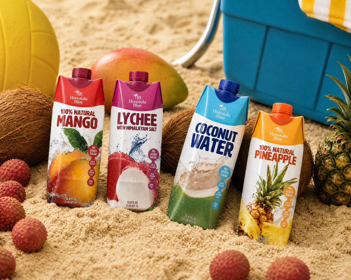 A little island escape in every sip
