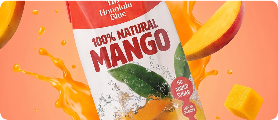 Mango, turned all the way up.