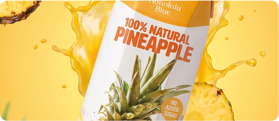 Pineapple, turned all the way up.